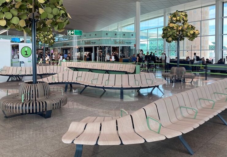 El Prat estrena zona de confort en la Terminal T1