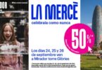 Fiestas de la Mercè 2023: entradas con el 50% de descuento en el Mirador Torre Glòries