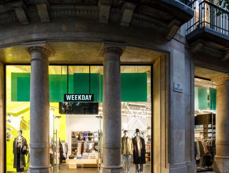 Cierra la tienda de Weekday de H&M en el centro de Barcelona