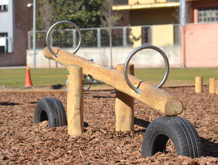 El calor aleja a los niños de los parques infantiles en Barcelona