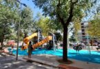 Se abre un nuevo parque infantil en la calle Alfons el Magnànim, distrito de Sant Martí