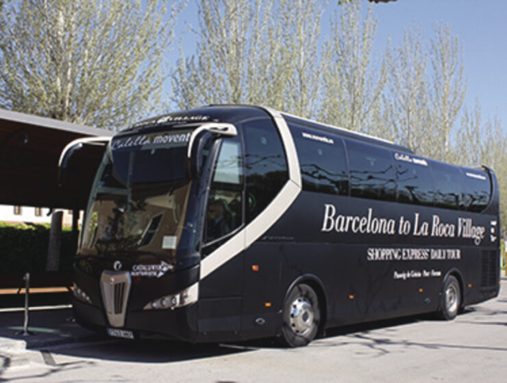 Shopping Express, un bus de lujo para ir de compras hasta La Roca Village
