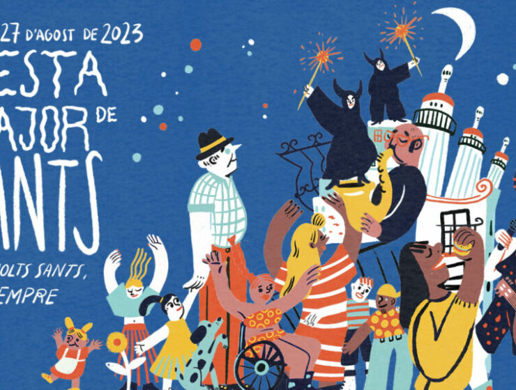 Ya llegaron las Fiestas de Sants 2023
