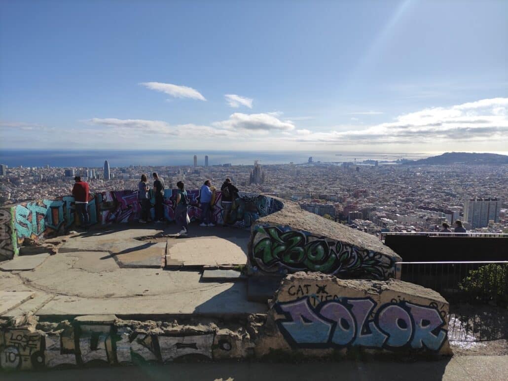 vistas espectaculares de BArcelona