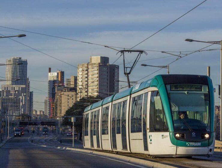 Vuelve a circular el tranvía: se adelantan pruebas en el nuevo tramo de Glòries
