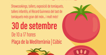 Prepárate para la I Fiesta del Tomate de Viladecans el próximo 30 de septiembre