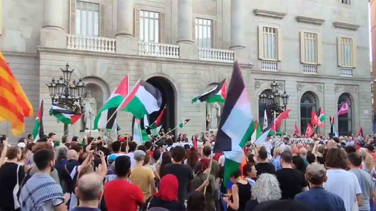 Farewell messages from Gaza to Barcelona in the midst of conflict