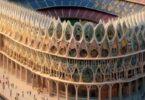 La IA recrea un Camp Nou remodelado, pero por Antoni Gaudí