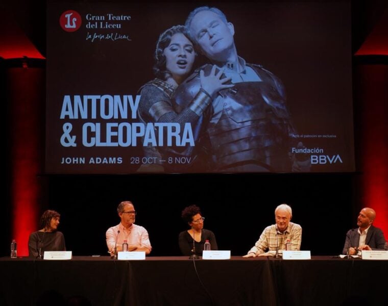 El Liceu presenta el estreno europeo 'Antony & Cleopatra' de John Adams