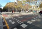 Barcelona estrena Megacorredor ciclista en la calle Mallorca