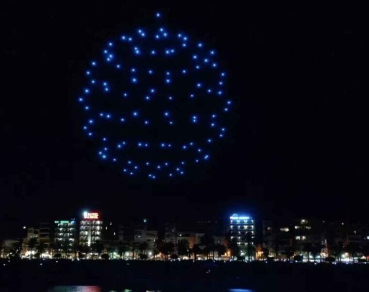 Espectáculo único de fin de año en Barcelona: 470 drones iluminarán el cielo de Montjuïc