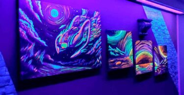 Paint in the Dark Barcelona: creatividad y diversión en la oscuridad