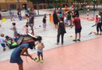 Patios escolares de Barcelona abiertos en vacaciones como espacio de ocio seguro