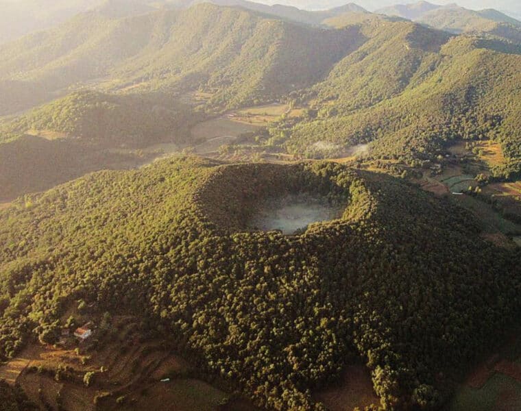 Volcanes de Agua del Pallars Jussà: Marte en  la Tierra y  en plena Cataluña 