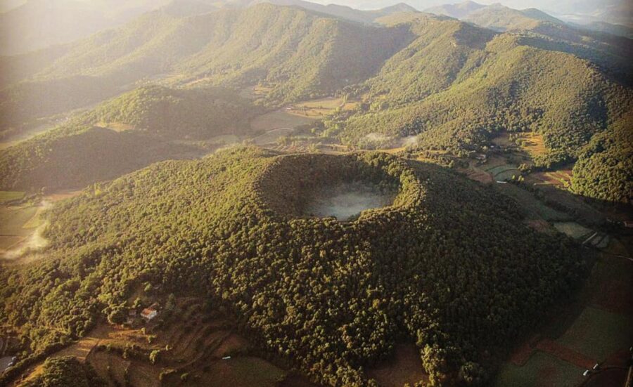 Volcanes de Agua del Pallars Jussà: Marte en  la Tierra y  en plena Cataluña 
