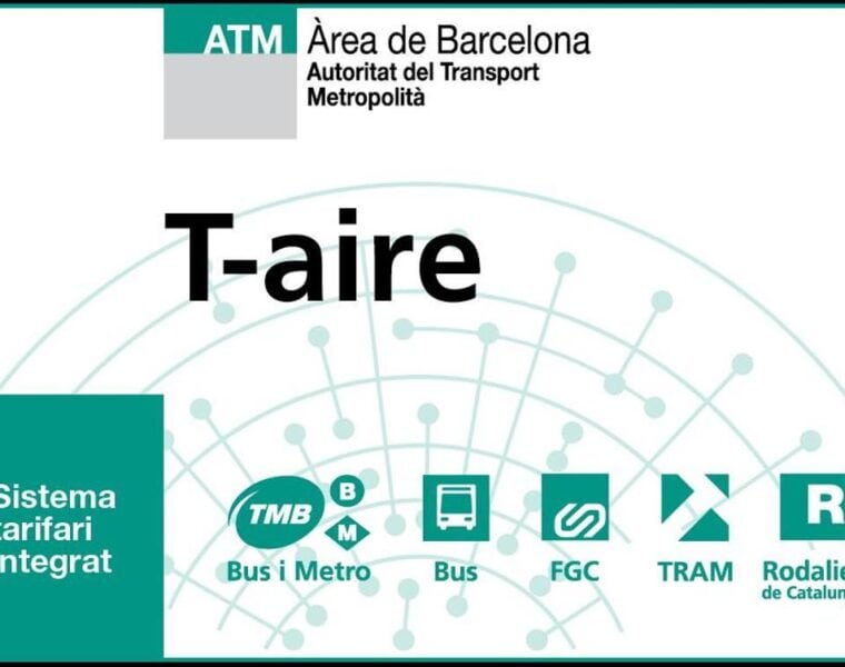 T-Aire: la tarjeta de transporte sostenible para episodios de contaminación en BCN