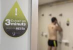 Duchas de tres minutos en los gimnasios para combatir la sequía en Barcelona