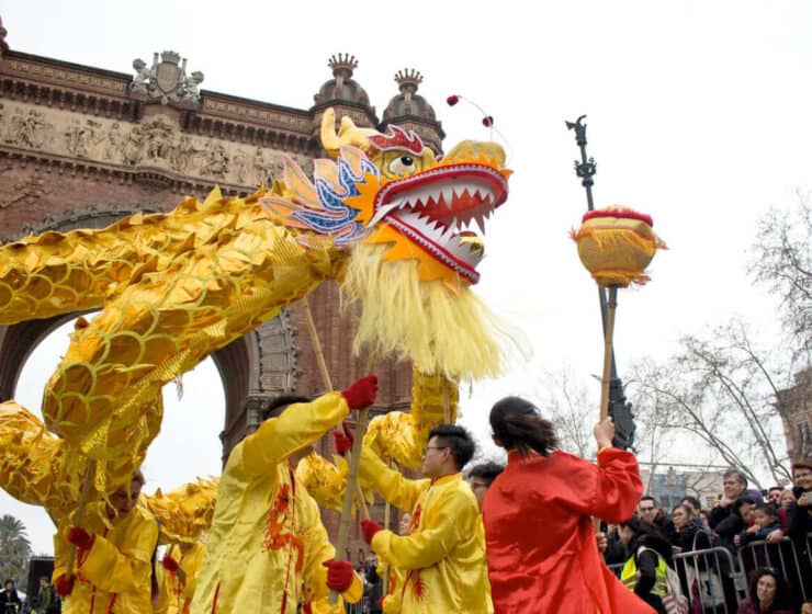 Barcelona y la celebración del Año Nuevo Chino