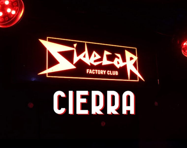 La icónica discoteca Sidecar de Barcelona cerró sus puertas