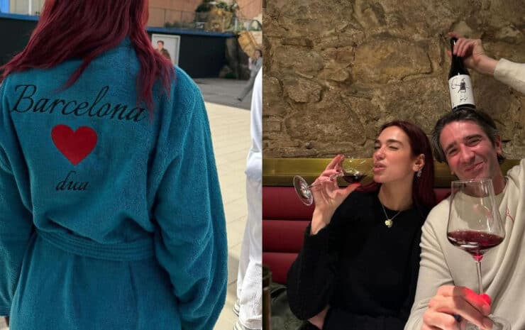 Dua Lipa disfrutó de una aventura gastronómica en Barcelona