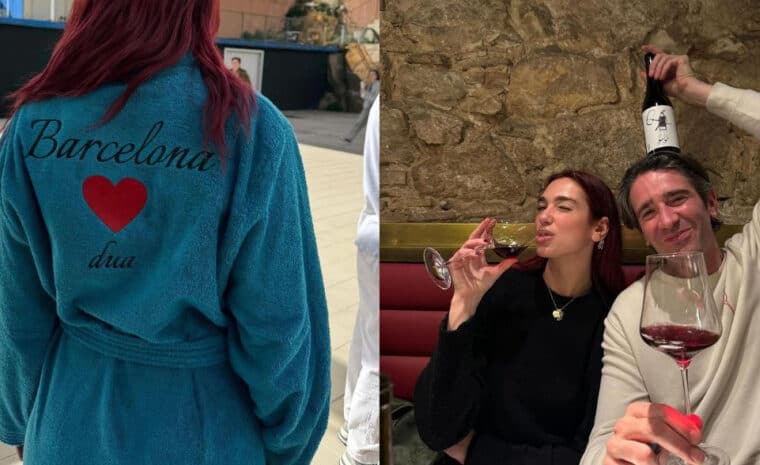 Dua Lipa disfrutó de una aventura gastronómica en Barcelona