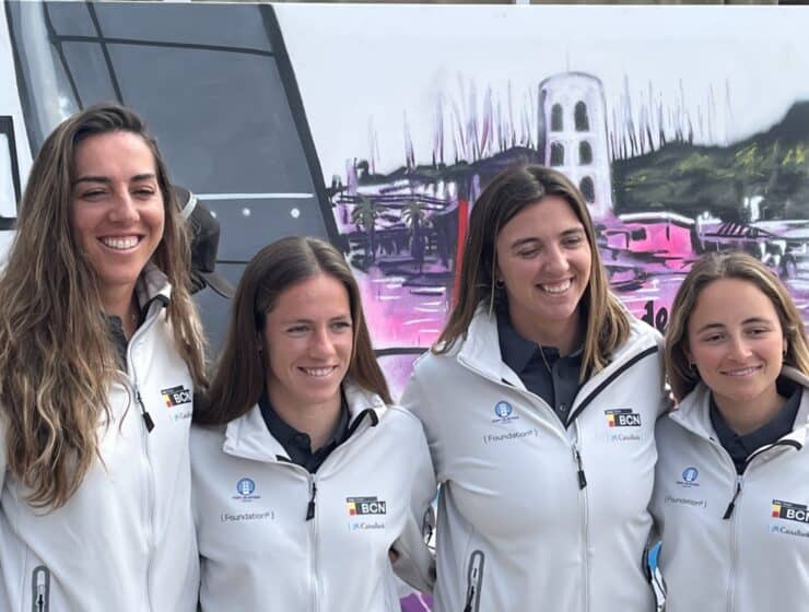 Histórico debut de regatistas españolas en la Copa América Femenina con Sail Team BCN