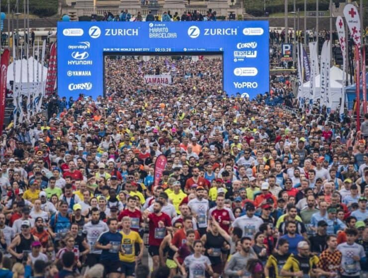 Maratón Zurich Marató Barcelona 2024: novedades, horario y favoritos