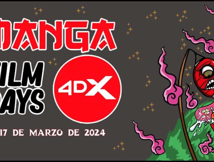 Manga Film Days 4DX Barcelona: sumérgete en el mundo del anime como nunca antes