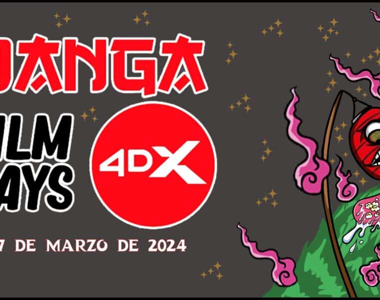 Manga Film Days 4DX Barcelona: sumérgete en el mundo del anime como nunca antes