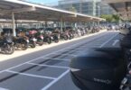 Cambios en el aparcamiento de motos en el Aeropuerto de Barcelona