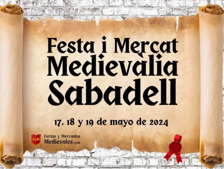 Revive la época medieval en Sabadell con el Mercado y Fiesta Medievàlia