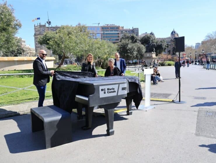 Durante un día, diez pianos de cola llenarán de música el Paseo de Gràcia