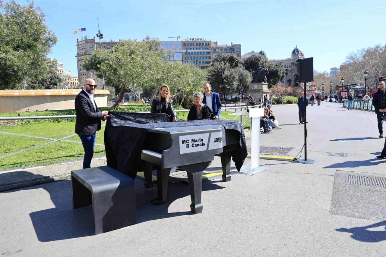 Durante un día, diez pianos de cola llenarán de música el Paseo de Gràcia