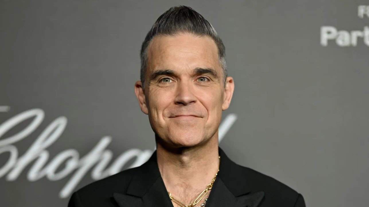 Robbie Williams in Barcelona with his mental health-inspired art exhibition