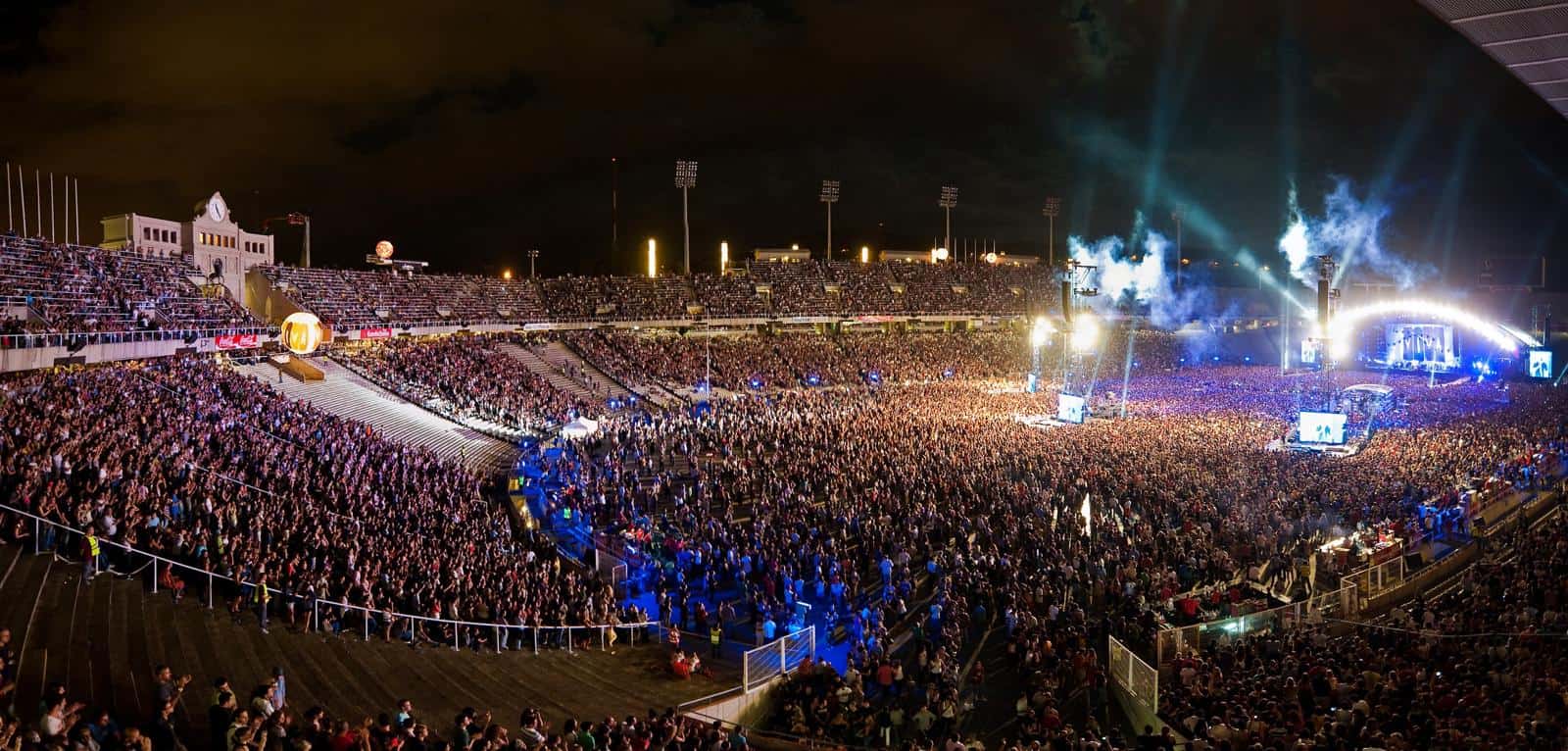 temporada de conciertos del Estadi Olímpic Lluís Companys