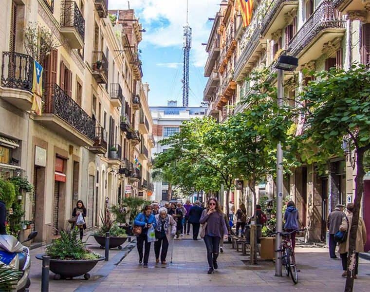 2 de los barrios más bonitos del país están en Barcelona