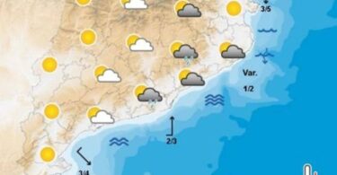 Previsión climática para Catalunya: calor creciente y chubascos en el norte