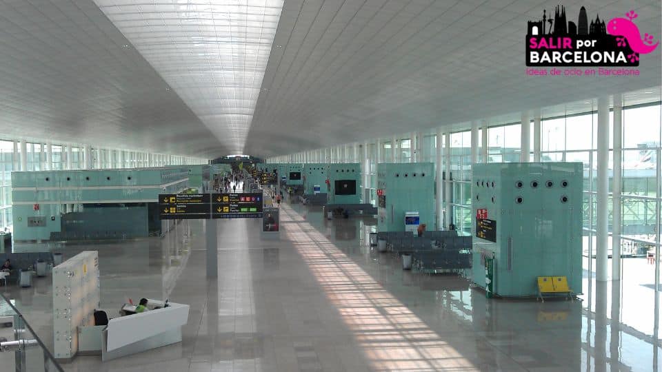 barcelona airport T1