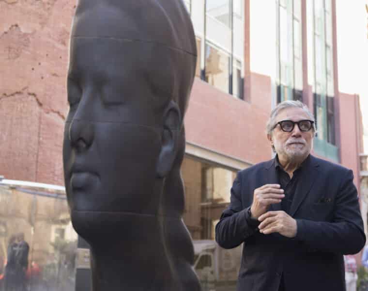 Barcelona rinde homenaje a Jaume Plensa