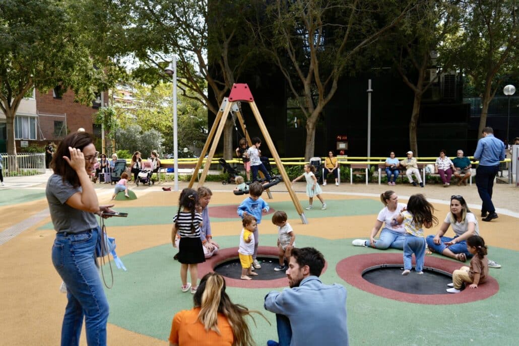 Les jardins Clara Campoamor rouvrent leurs portes après avoir été rénovés : un nouvel espace vert pour tous