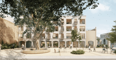 Una nueva plaza verde para Gràcia el futuro de las Casetes d'Encarnacio 3