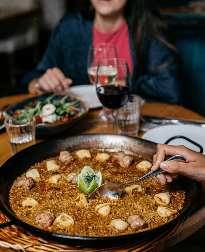 ristorante patronale di paella a barcellona