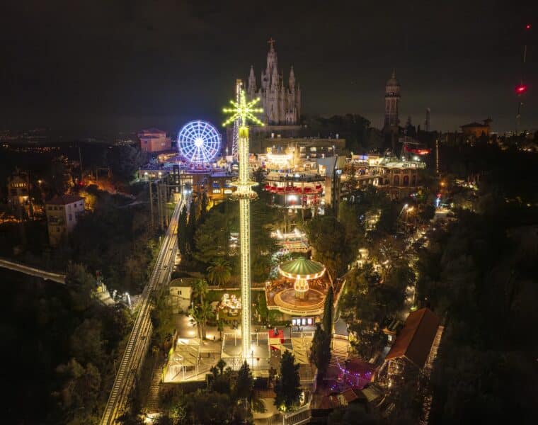 El Tibidabo celebra la magia de la Navidad con grandes novedades