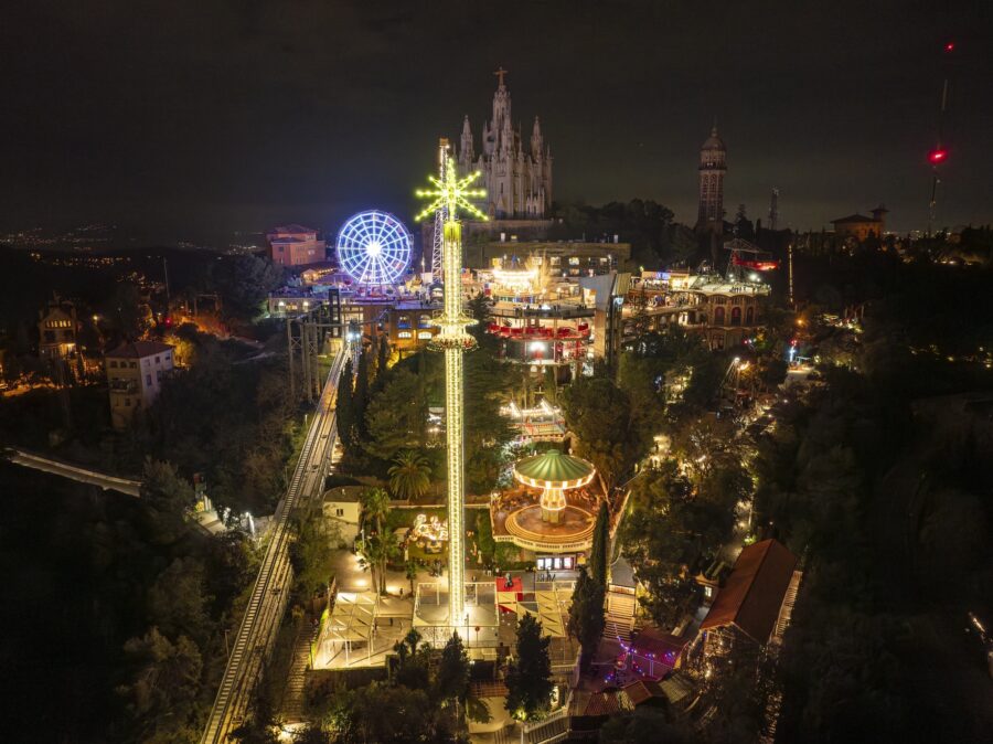 El Tibidabo celebra la magia de la Navidad con grandes novedades