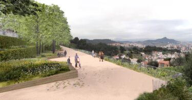Un nuevo mirador en Torre Baró mejorará la vida del barrio
