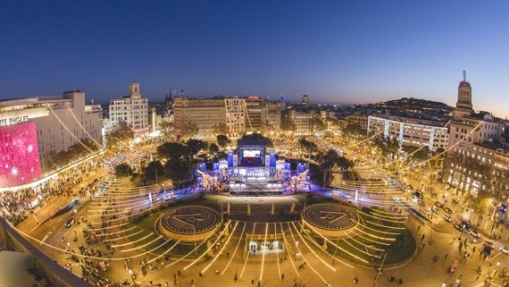 Fin de año en Montjuïc: un espectáculo inolvidable