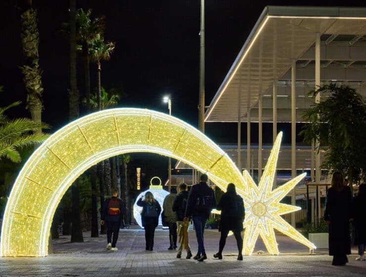 La magia de la Navidad llega al Port Olímpic