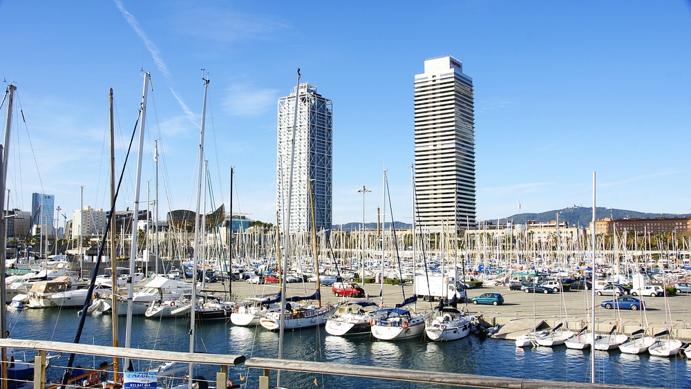 Restaurants in the Olympic Port of Barcelona 2