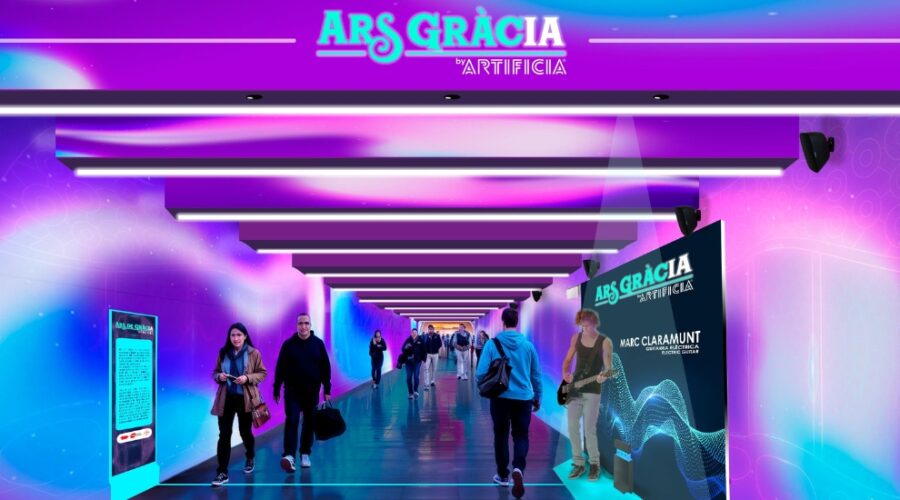 instalación interactiva sonora