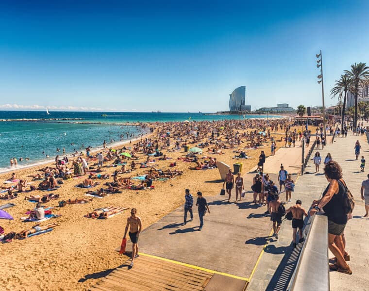 playa de la barceloneta
